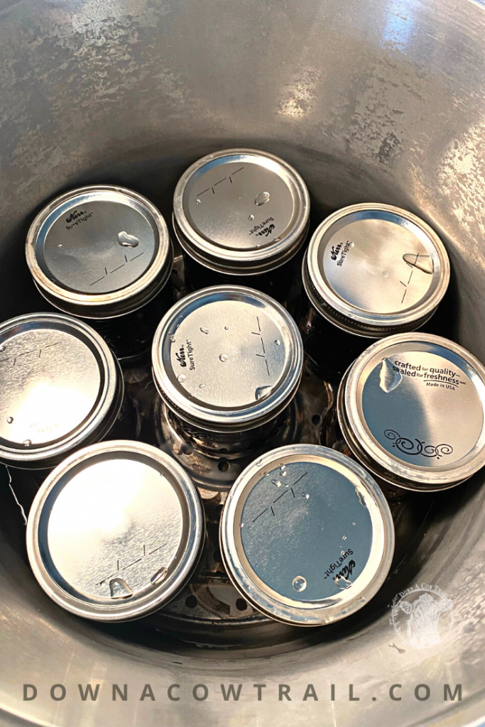 Pressure Canned Black Beans